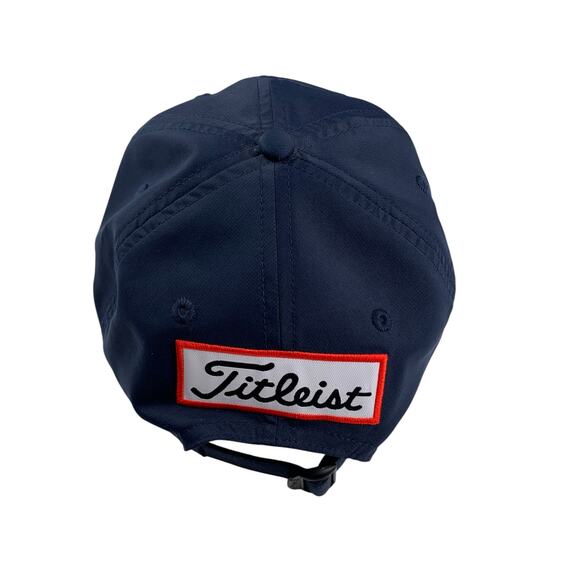 Titleist Baseball Cap Alberta Golf Dark Blue White Hat Adjustable Men's One Size - Picture 3 of 7